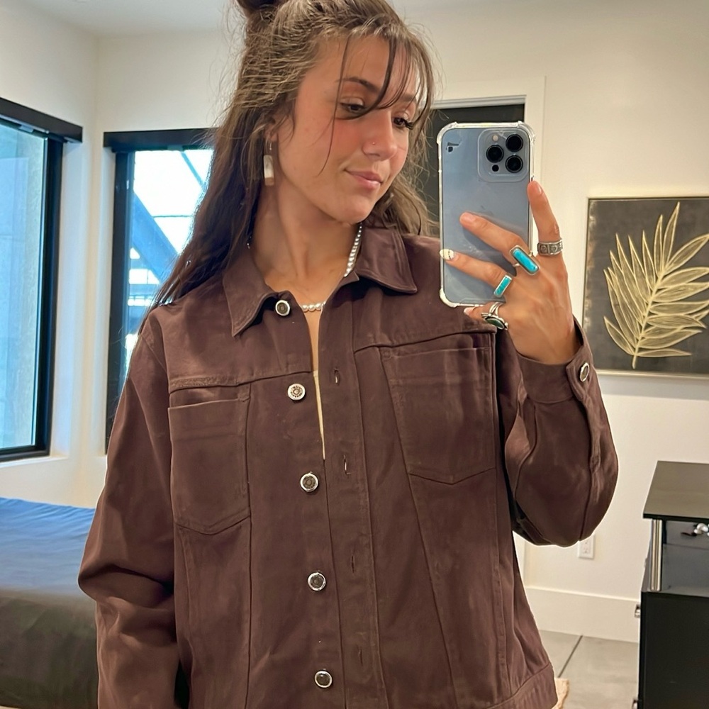 High Sierra Brown Utility Jean Jacket